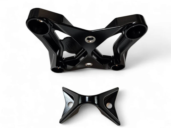 ELEKTRIC OFFROAD 2017-2021 Can Am X3 Maverick EOD Radius Rod Plate with Tow Hook Black