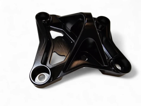 ELEKTRIC OFFROAD 2017-2021 Can Am X3 Maverick EOD Radius Rod Plate with Tow Hook Black