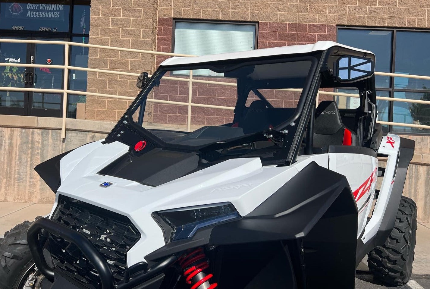 POLARIS RZR XP1000 FRONT WINDSHIELD 2024+ Dirt Warrior Accessories