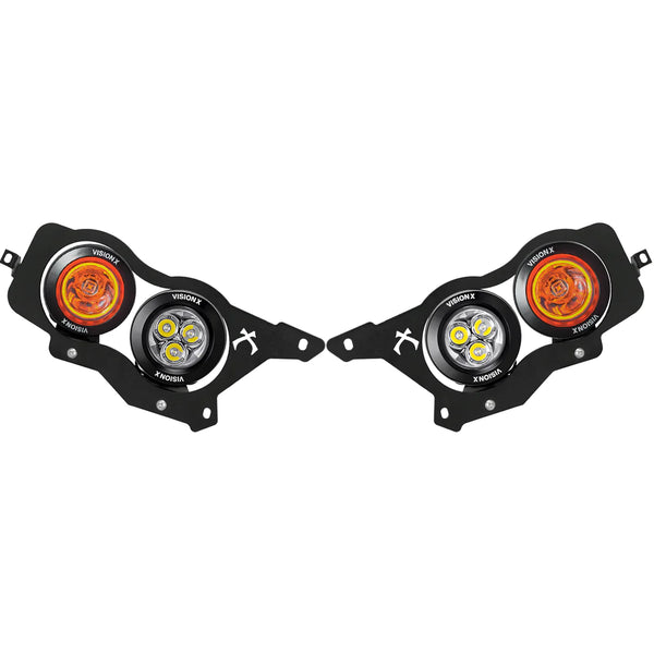 VISION X '2014+ POLARIS RZR - XP1000/XP TURBO/XP TURBO S/RS1 LED HEADLIGHT UPGRADE KIT