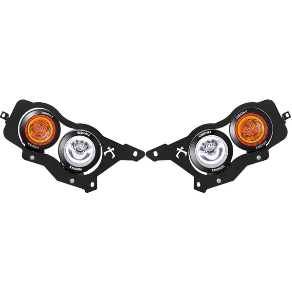 VISION X '2014+ POLARIS RZR - XP1000/XP TURBO/XP TURBO S/RS1 LED HEADLIGHT UPGRADE KIT