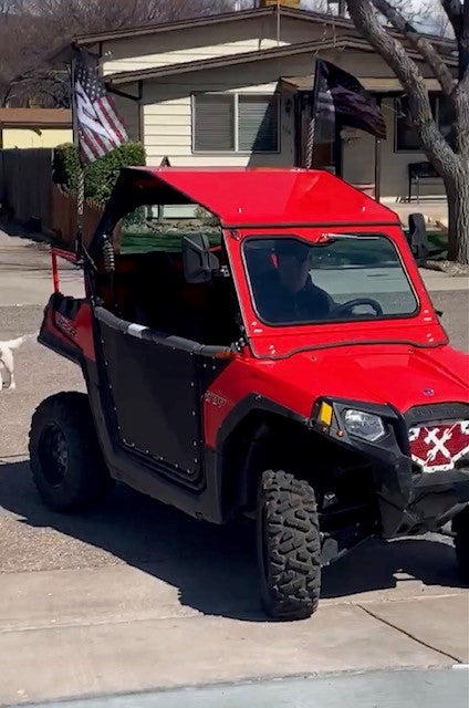 POLARIS RZR 570 FRONT WINDSHIELD 2012-13