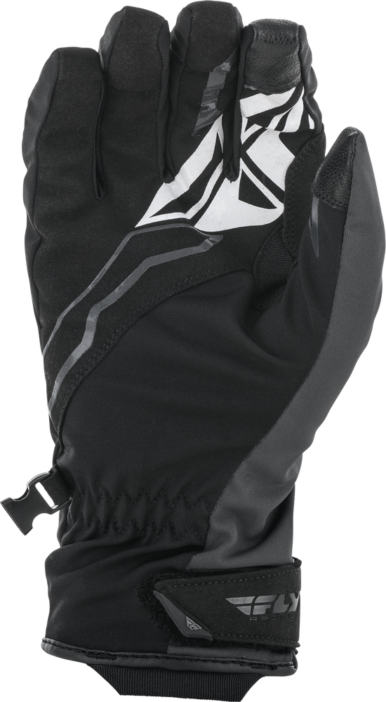 FLY RACING TITLE HEATED GLOVES BLACK/GREY -XS-XL Dirt Warrior
