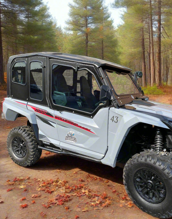 YAMAHA RMAX 4-SEAT Cab Enclosure "THE VAULT" 2021-24 Upper Side Doors & Panels (Patent Pending)