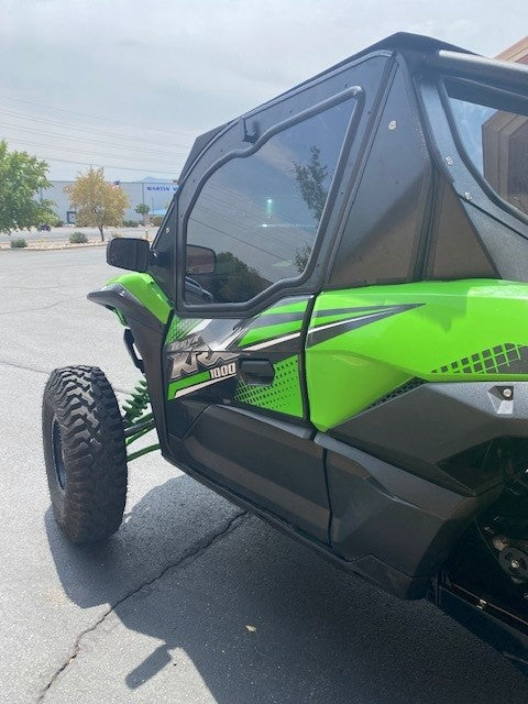 KAWASAKI Teryx KRX 1000 2-SEAT Cab Enclosure "THE VAULT" Upper Side Doors & Panels (Patent Pending)