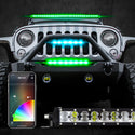 XK MULTI-COLOR RGBW LED LIGHT BAR | XKCHROME SMARTPHONE APP