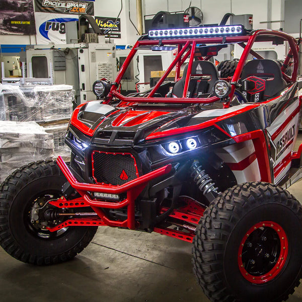 VISION X '2014+ POLARIS RZR - XP1000/XP TURBO/XP TURBO S/RS1 LED HEADLIGHT UPGRADE KIT