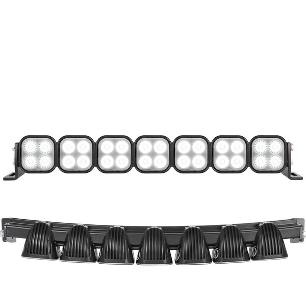 VISION X UNITE LED Light Bar With Curved Rails 20"