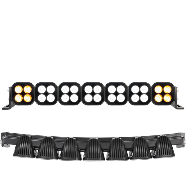 VISION X UNITE LED Light Bar With Curved Rails 20"