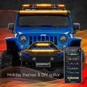 XK MULTI-COLOR RGBW LED LIGHT BAR | XKCHROME SMARTPHONE APP