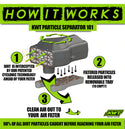 KWT Particle Separator 15'-22' CAN-AM MAVERICK X3 1000