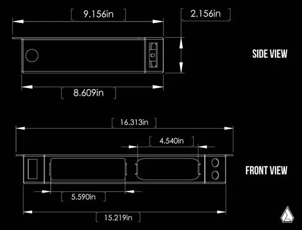ASSAULT INDUSTRIES UNIVERSAL COMMUNICATIONS ROOF MOUNT