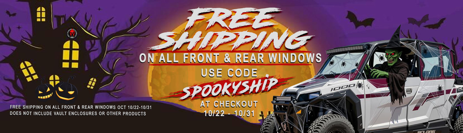 FIRST TIME EVER! Free Shipping on Front and Rear Windshields