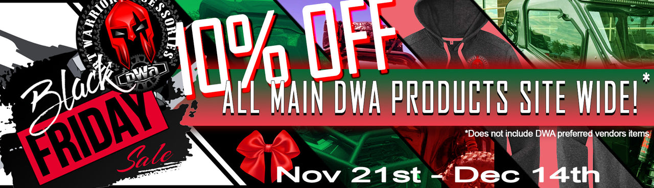 DWA BLACK FRIDAY SALE 2025