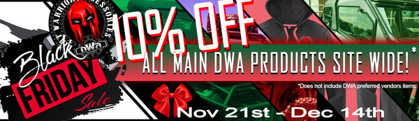 DWA BLACK FRIDAY SALE 2025