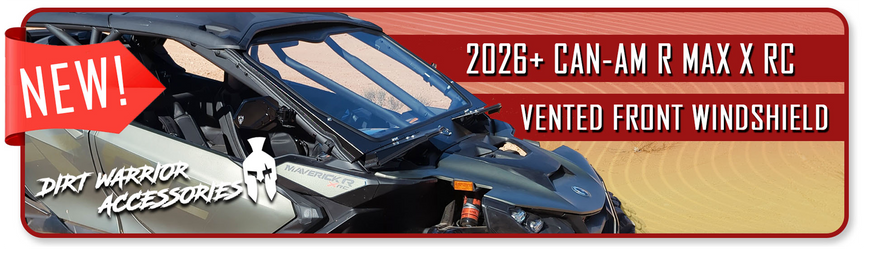Hot Off The Presses - The New Can-Am Maverick R MAX X RC Front Windshield!
