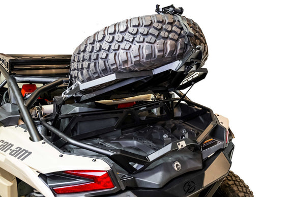 Volt Series Baja Spare Tire Rack (Fits: Can-Am X3 Maverick 2017-2024)