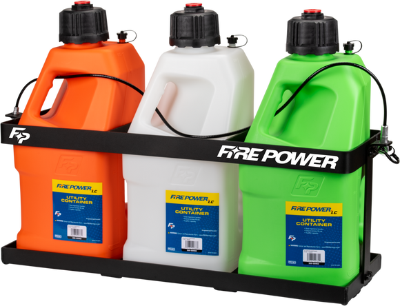 Fire Power LC 5 Gallon Utility 3 Jug Rack