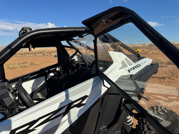POLARIS RZR PRO XP / Turbo R 2-SEAT Cab Enclosure 2019-24 "THE VAULT" Upper Side Doors & Panels (Patent Pending)