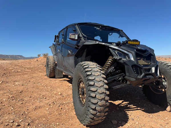 CANAM X3 4-SEAT Cab Enclosure "THE VAULT" Upper Side Doors & Panels (patent pending)