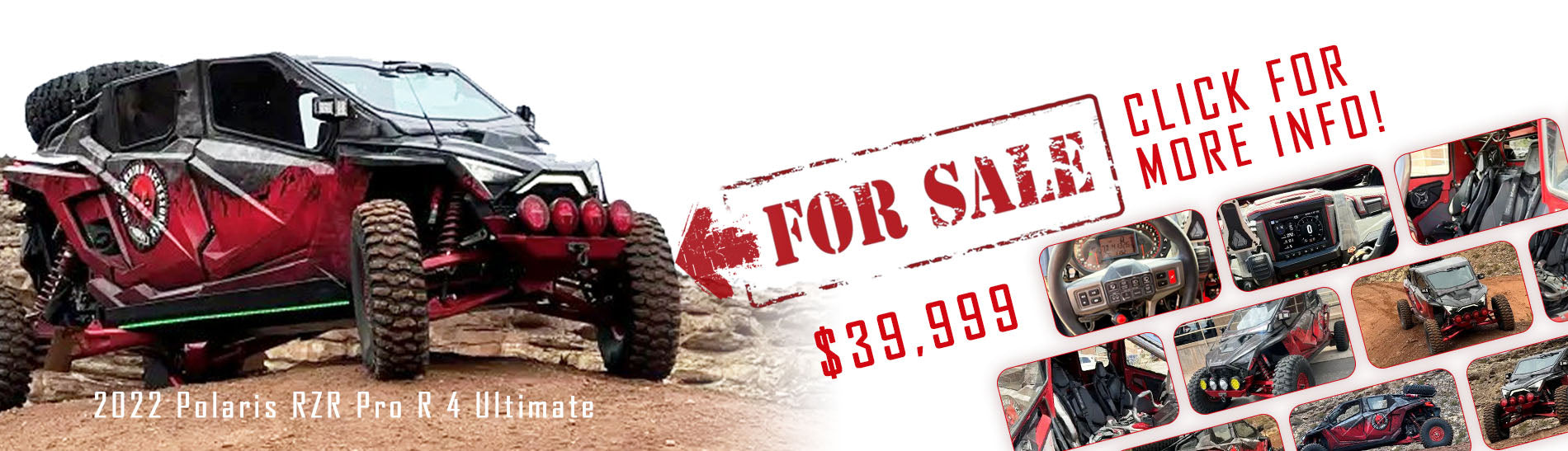 FOR SALE - 2022 Polaris RZR PRO R 4 ULTIMATE