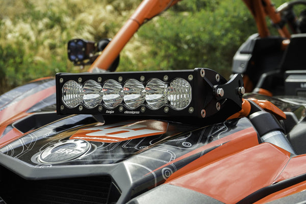 BAJA DESIGNS Can-Am OnX6+ LED 10 Inch Shock Mount Light Bar Kit - Can-Am 2017-24 Maverick X3