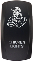 XTC Power Products DASH SWITCH ROCKER FACE CHICKEN LIGHTS