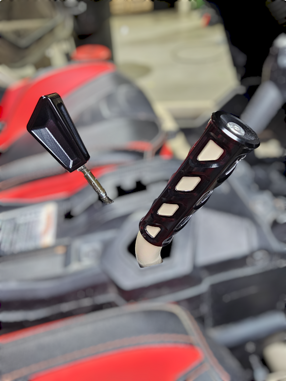 Grab Handle Anodized Black Finish (Fits: Can-Am Maverick X3 2017+)