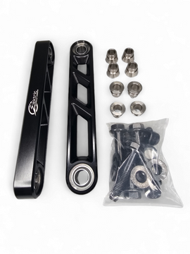 Volt Rear Sway Bar Links with Black Finish (Fits: Can-Am Maverick X3 2017+)