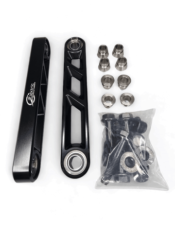 Volt Rear Sway Bar Links with Black Finish (Fits: Can-Am Maverick X3 2017+)