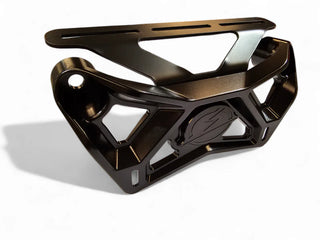 ELEKTRIC OFFROAD 2017 to Current Can Am X3 Maverick Upper Shock Mount Brace with adjustable light mount bracket with Black finish