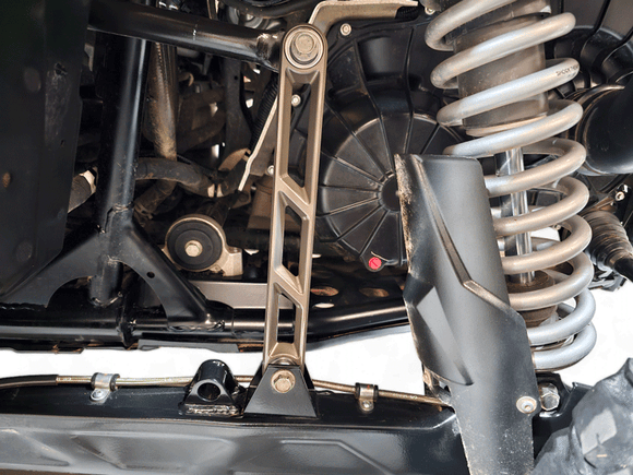 Rear Sway bar Link in Gunmetal Finish (Fits: Polaris RZR Pro XP 2022+)