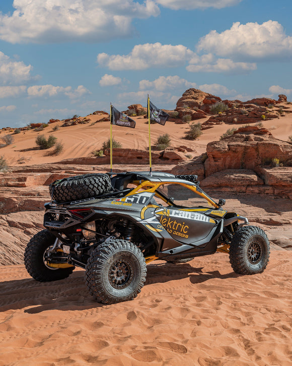 Tire Rack for Volt Series Baja Box (Fits: Can-Am Maverick R 2024+)