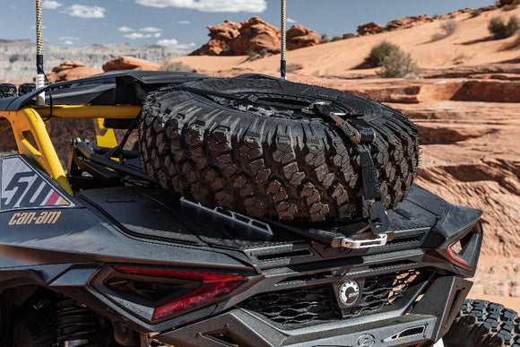 Tire Rack for Volt Series Baja Box (Fits: Can-Am Maverick R 2024+)