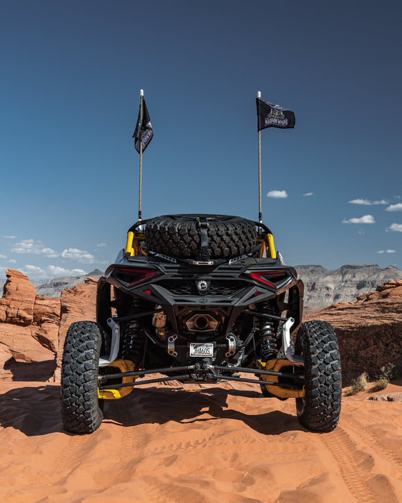 Tire Rack for Volt Series Baja Box (Fits: Can-Am Maverick R 2024+)