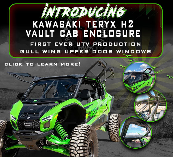 Kawasaki Teryx H2 1000 4-Seat 2025 Vault Cab Enclosure