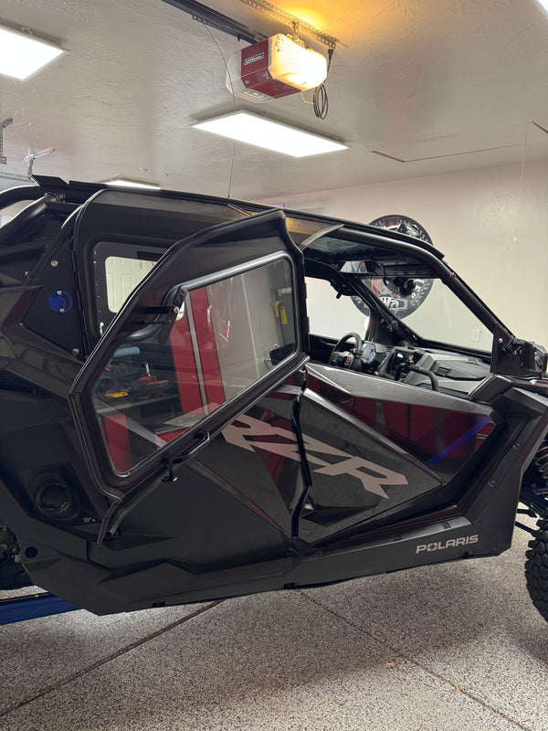 POLARIS RZR PRO XP / TURBO R 4-SEAT Cab Enclosure 2020-24 "THE VAULT" Upper Side Doors & Panels (Patent Pending)