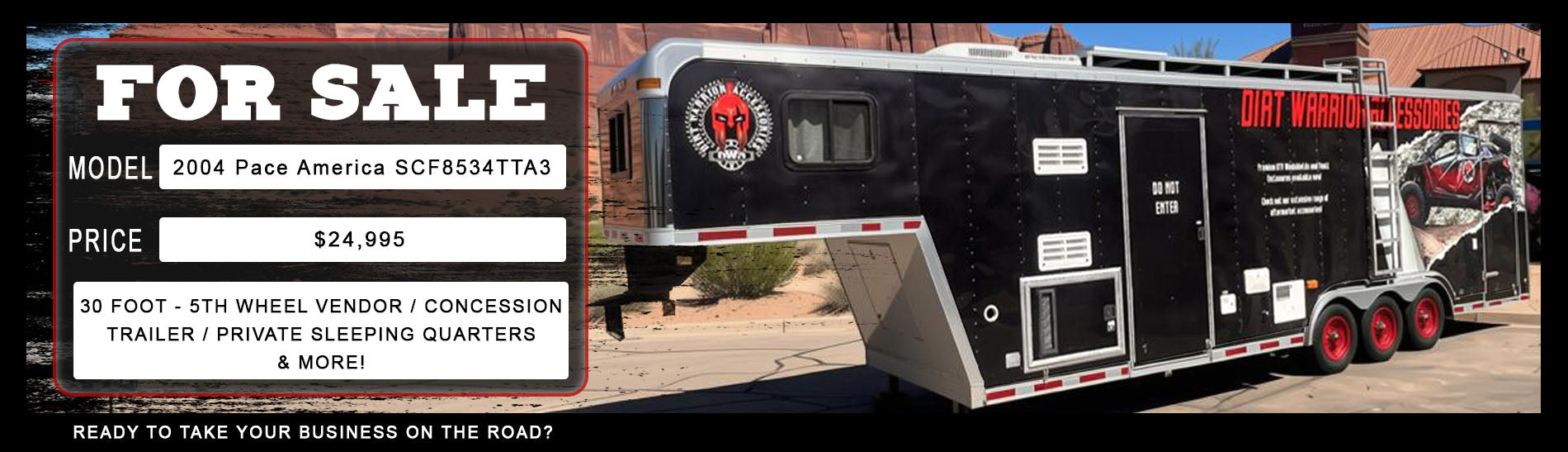 For Sale - 30 FOOT 5TH WHEEL VENDOR 2004 Pace America SCF8534TTA3