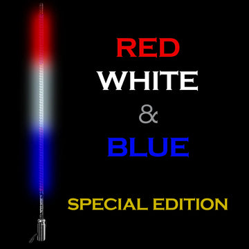 5150 WHIPS Red, White, & Blue Hyper Whip