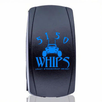 BLUE Waterproof Rocker Switch