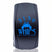 BLUE Waterproof Rocker Switch