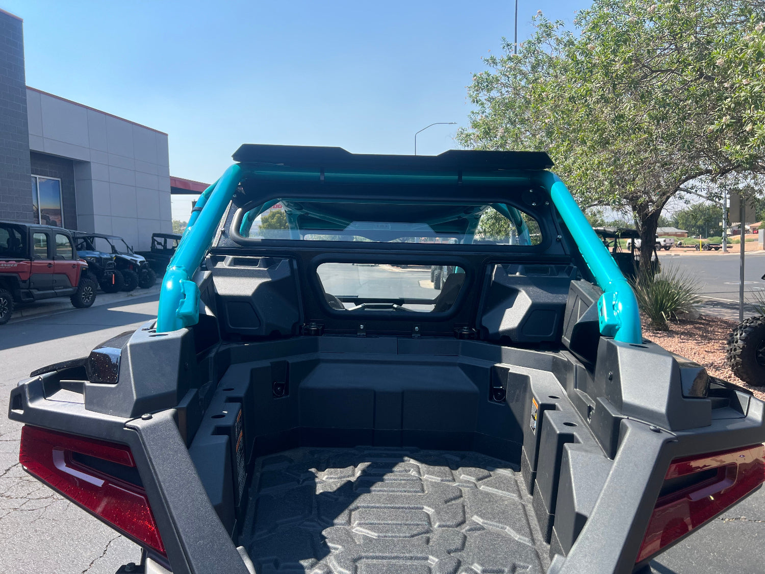 POLARIS RZR PRO R REAR WINDSHIELD W/ROCKFORD FOSGATE SYSTEM 2025 ...