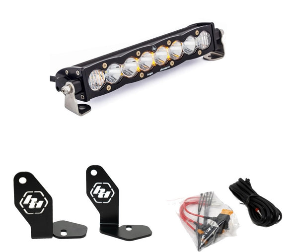 BAJA DESIGNS Polaris RZR Pro R S8 10" Hood Mount Kit - Polaris RZR Pro R 2022-2024