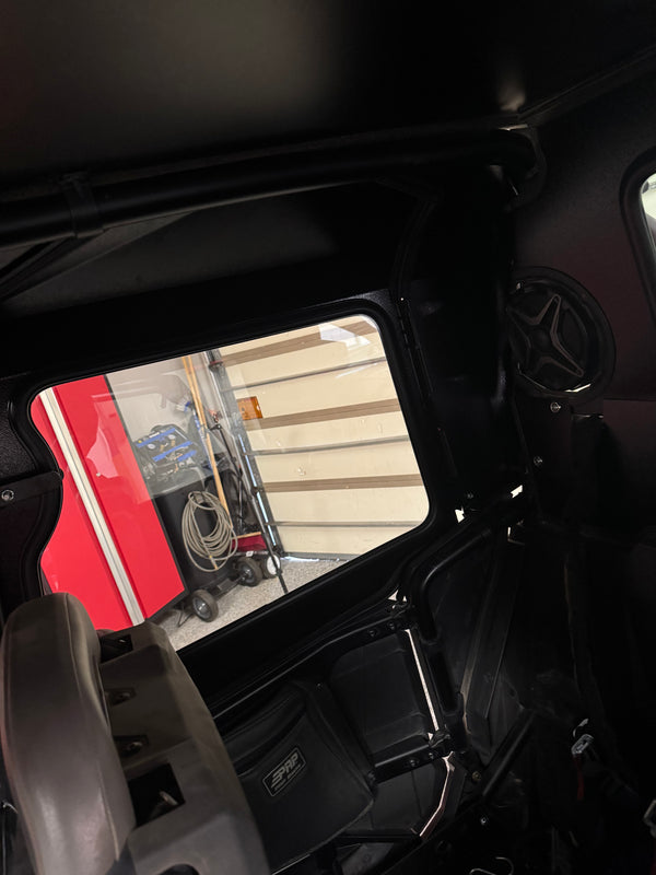 POLARIS RZR Turbo S 4-SEAT Cab Enclosure "THE VAULT" Upper Side Doors & Panels (Patent Pending)
