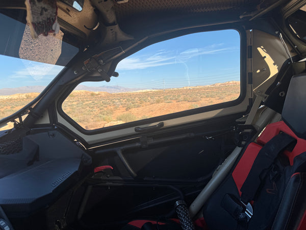 CANAM X3 2-SEAT Cab Enclosure "THE VAULT" Upper Side Doors & Panels (Patent Pending)
