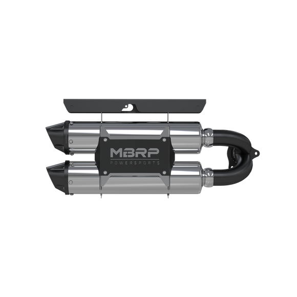 MBRP Dual Stack S/O MFLR Polaris RZR