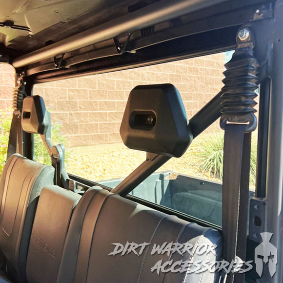 CFMOTO U Force 1000 REAR WINDSHIELD 2019+ interior  'Dirt Warrior Accessories' 