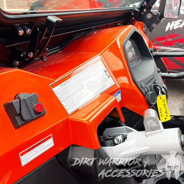 CF MOTO Z Force 500 Trail FRONT WINDSHIELD 2021+ Dirt Warrior Accessories