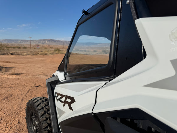 POLARIS RZR PRO XP / Turbo R 2-SEAT Cab Enclosure 2019-24 "THE VAULT" Upper Side Doors & Panels (Patent Pending)