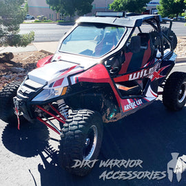 ARCTIC CAT WILDCAT 1000 FRONT WINDSHIELD 2013-18 Dirt Warrior Accessories